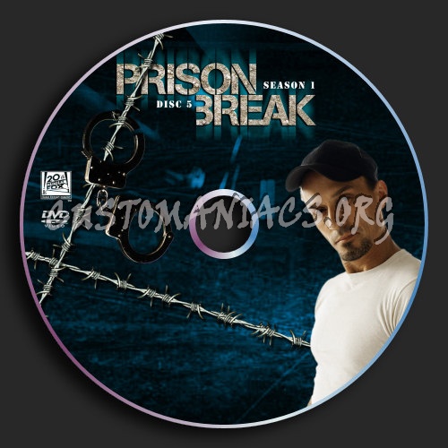 Prison Break : Season 1 : Disc 5 dvd label