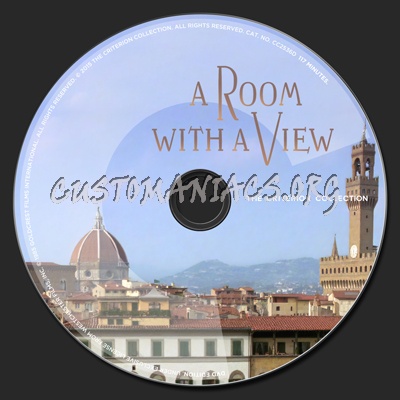 775 - A Room with a View dvd label