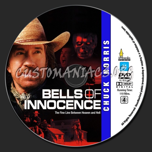 Chuck Norris Collection - Bells Of Innocence dvd label