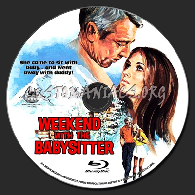 Weekend With The Babysitter blu-ray label
