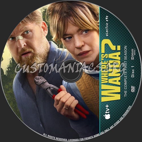Where's Wanda Season 1 dvd label