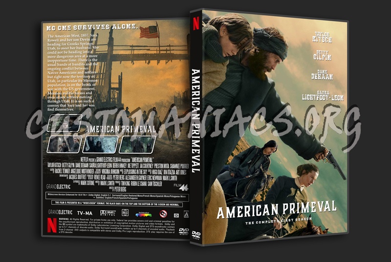 American Primeval Season 1 dvd cover