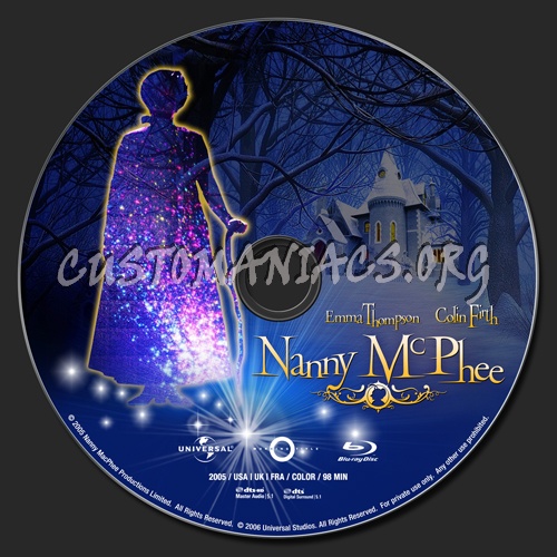 Nanny McPhee (2005) blu-ray label
