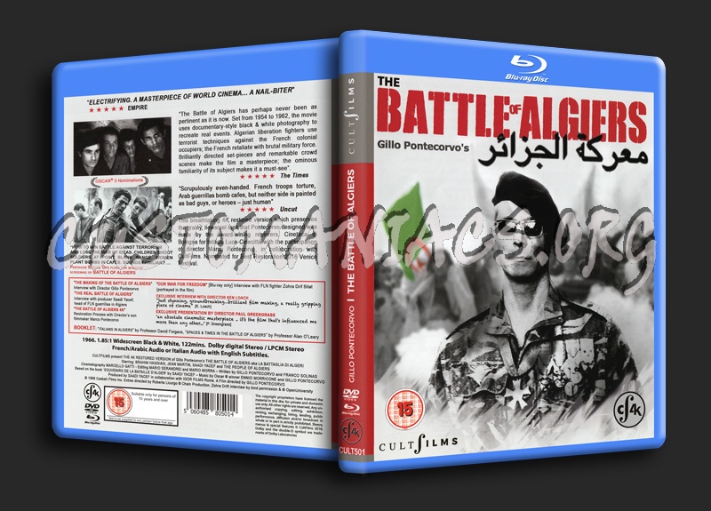 The Battle of Algiers blu-ray cover