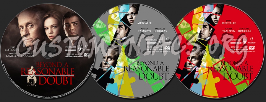 Beyond a Reasonable Doubt (2009) dvd label