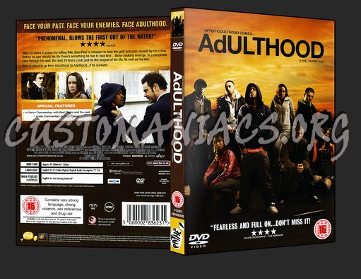 AdULTHOOD dvd cover