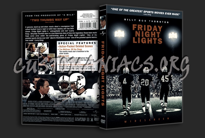 Friday Night Lights dvd cover