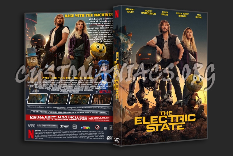 The Electric State dvd cover