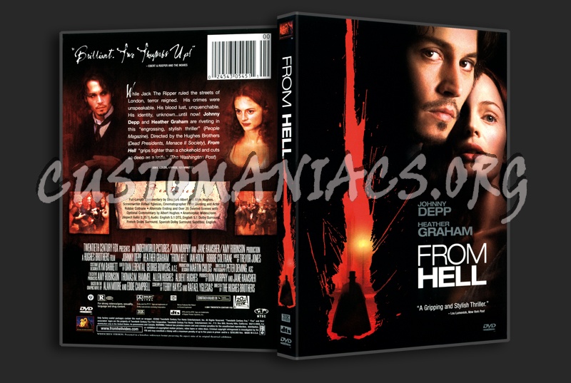 From Hell dvd cover