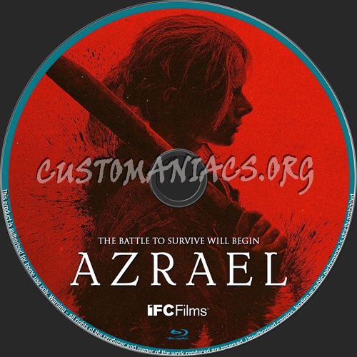 Azrael blu-ray label