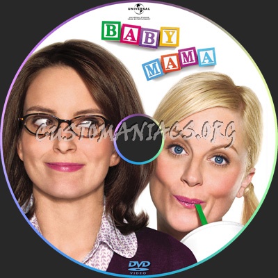 Baby Mama dvd label