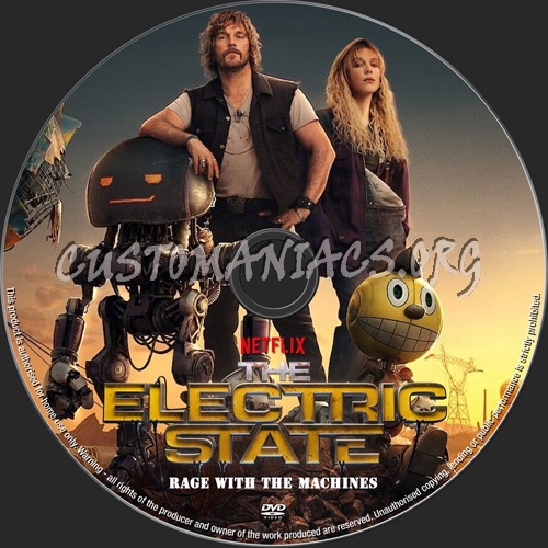 The Electric State dvd label