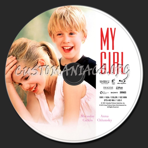 My Girl (1991) blu-ray label