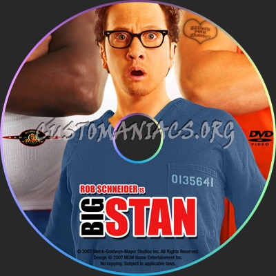 Big Stan dvd label