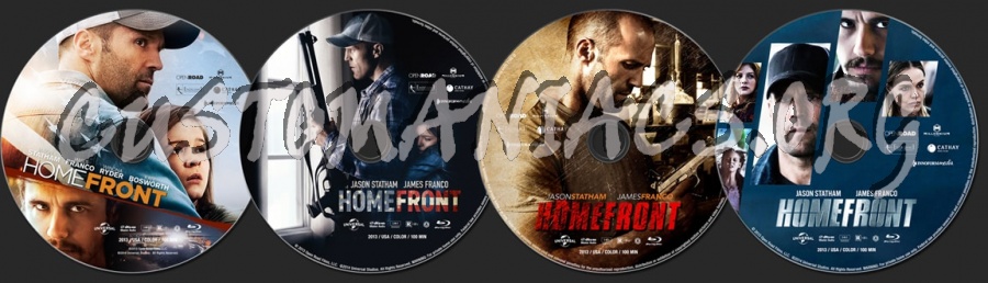 Homefront (2013) blu-ray label