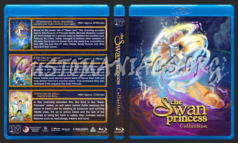 The Swan Princess Collection blu-ray cover
