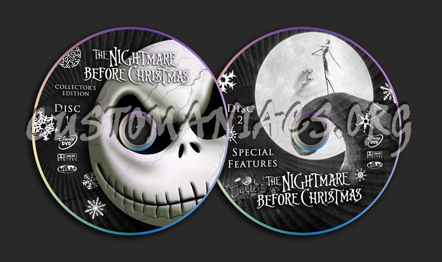 The Nightmare Before Christmas (2 Disc Edition) dvd cover