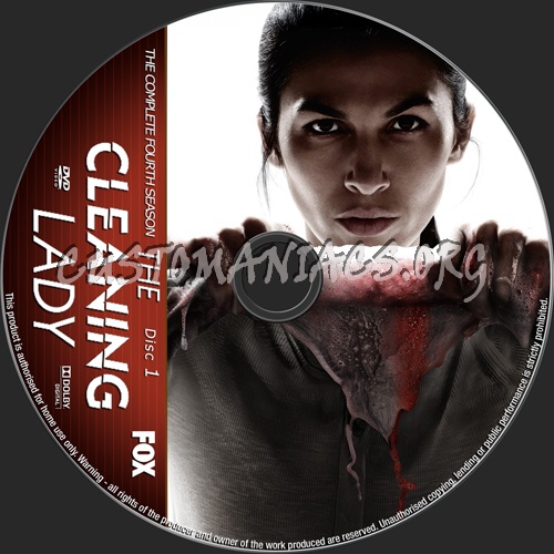 The Cleaning Lady Season 4 dvd label