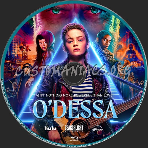 O'Dessa blu-ray label
