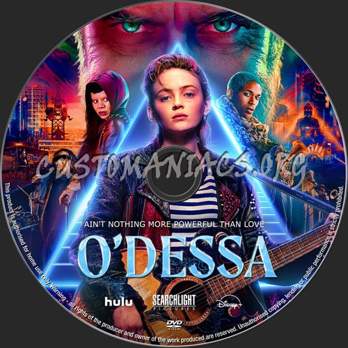 O'Dessa dvd label