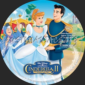 Cinderella 2 dvd label