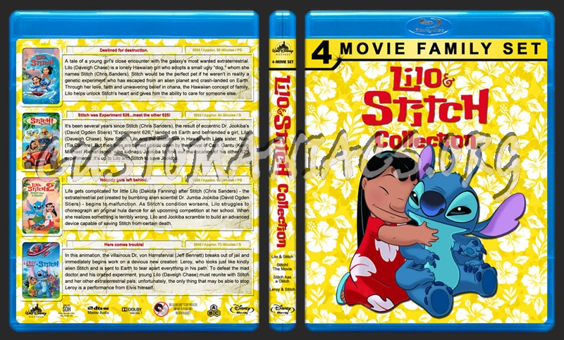 Lilo & Stitch Collection blu-ray cover