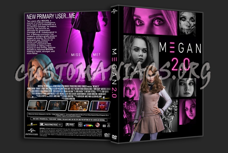 Megan 2.0 dvd cover
