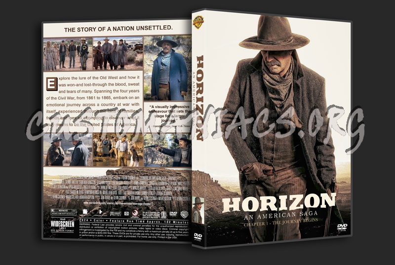Horizon: An American Saga - Chapter 1 (2024) dvd cover