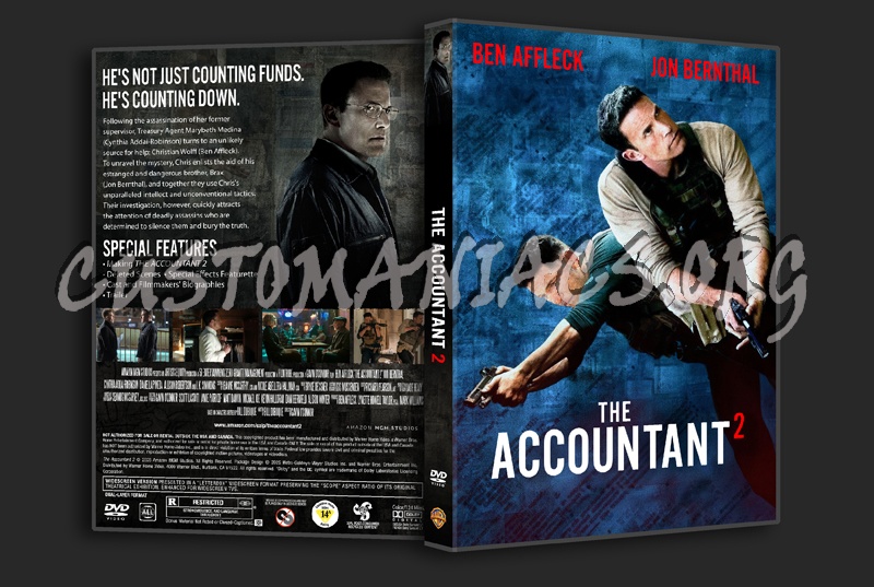 The Accountant 2 dvd cover