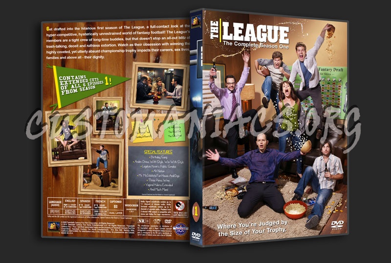 The League  - The Complete Series (spanning spine) dvd cover