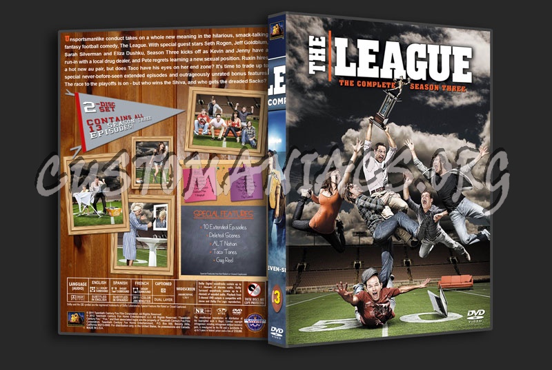 The League  - The Complete Series (spanning spine) dvd cover