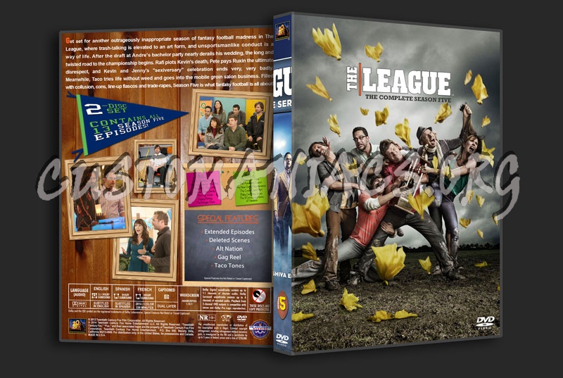 The League  - The Complete Series (spanning spine) dvd cover