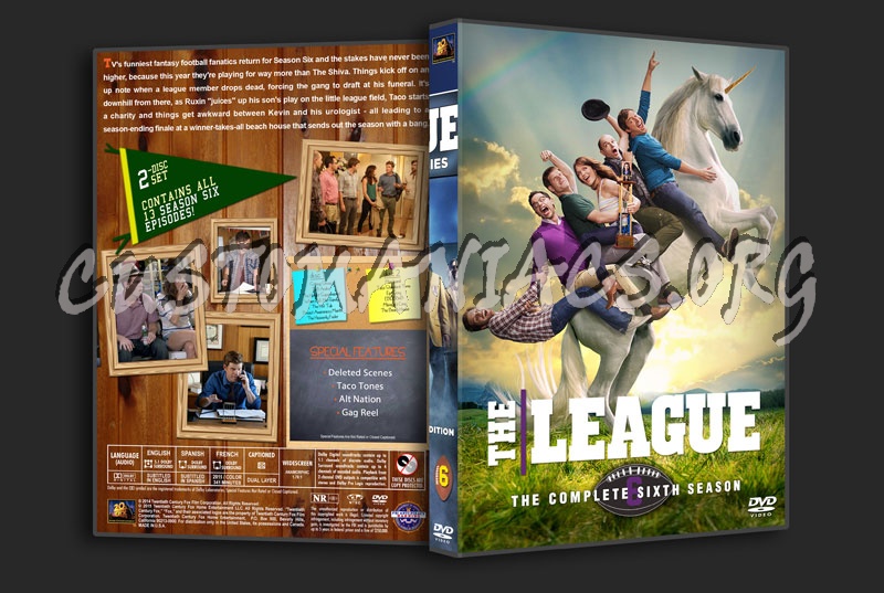 The League  - The Complete Series (spanning spine) dvd cover