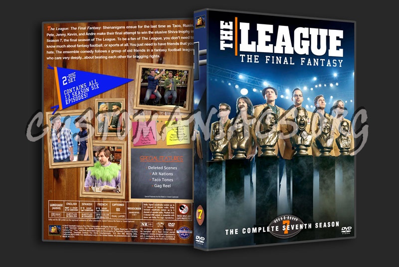 The League  - The Complete Series (spanning spine) dvd cover