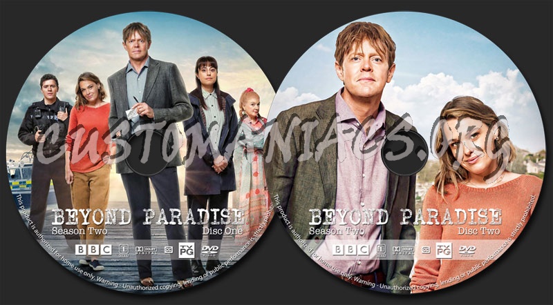 Beyond Paradise - Season 2 dvd label