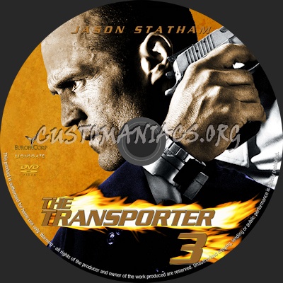 Transporter 3 dvd label