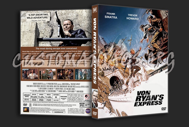Von Ryans Express (1965) dvd cover