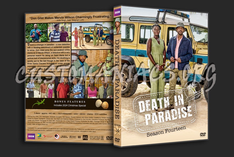 Death In Paradise - Season 14 dvd cover
