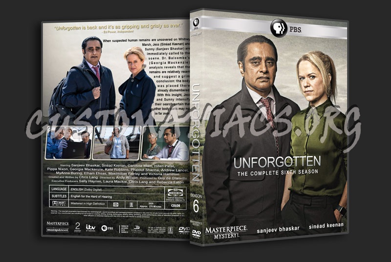 Unforgotten - Season 6 dvd cover