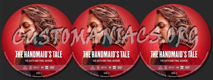 The Handmaid's Tale - Season 6 dvd label