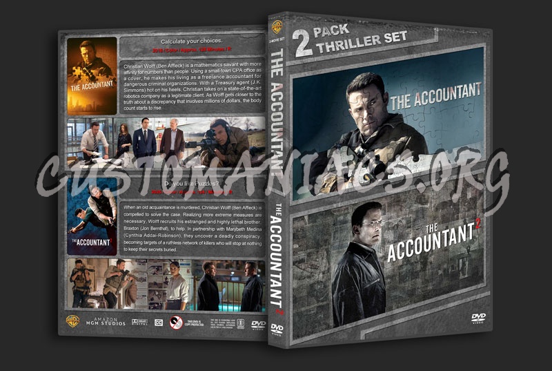 The Accountant Double Feature dvd cover