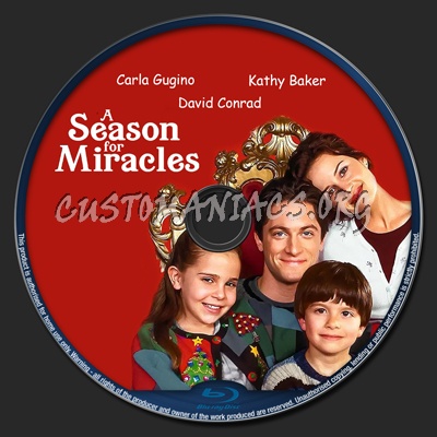 A Season of Miracles blu-ray label