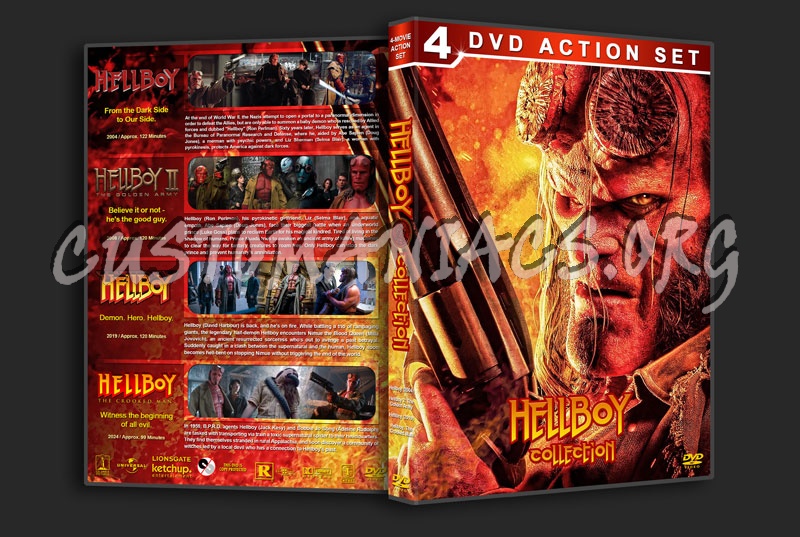 Hellboy Collection dvd cover