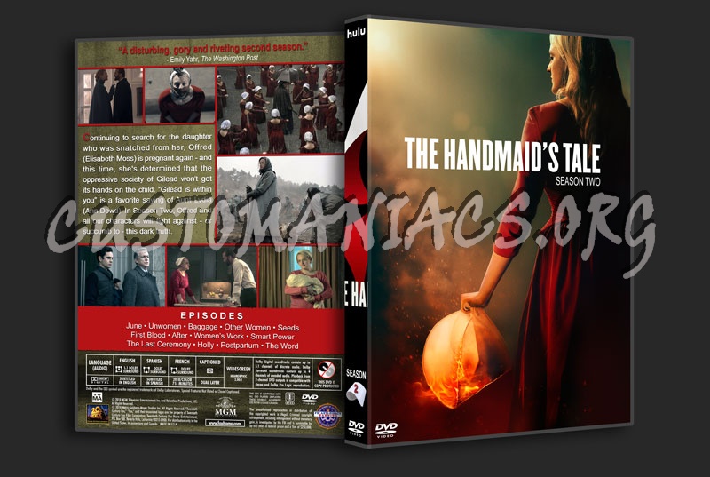 The Handmaids Tale - The Complete Series (spanning spine) dvd cover