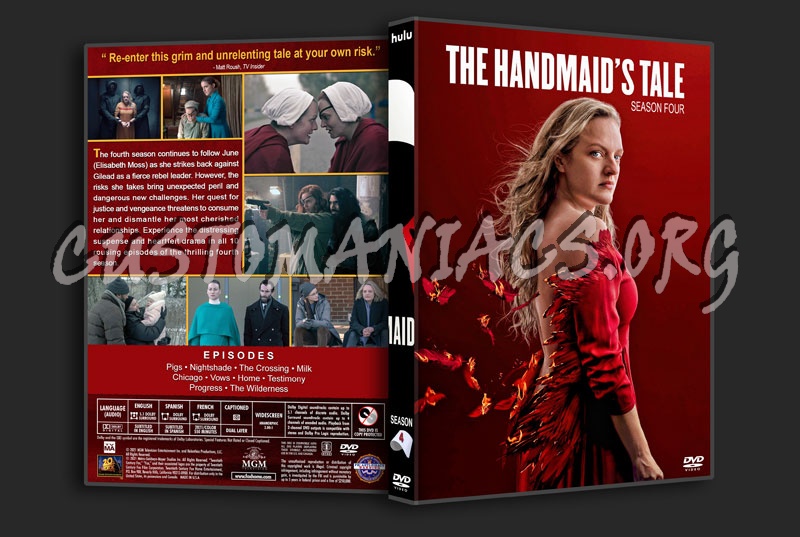The Handmaids Tale - The Complete Series (spanning spine) dvd cover