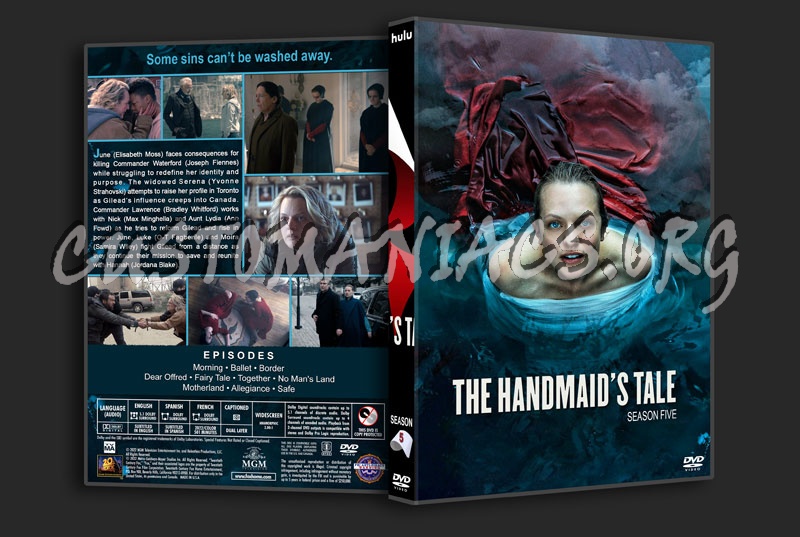 The Handmaids Tale - The Complete Series (spanning spine) dvd cover