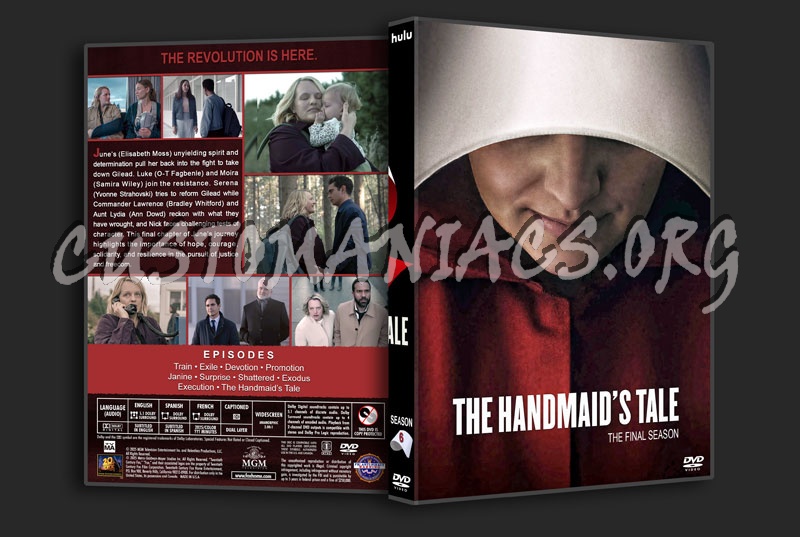 The Handmaids Tale - The Complete Series (spanning spine) dvd cover