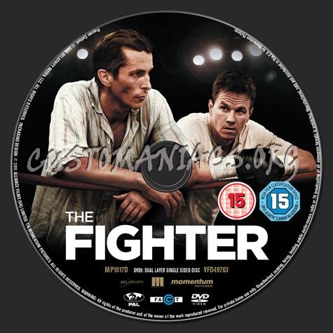 The Fighter dvd label