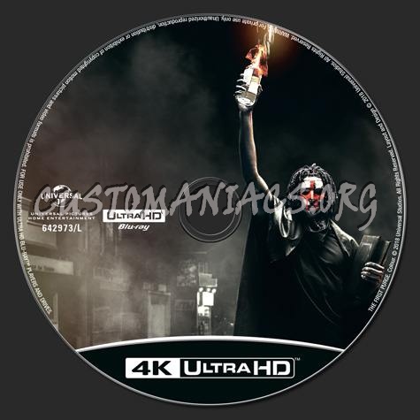 The First Purge 4K blu-ray label