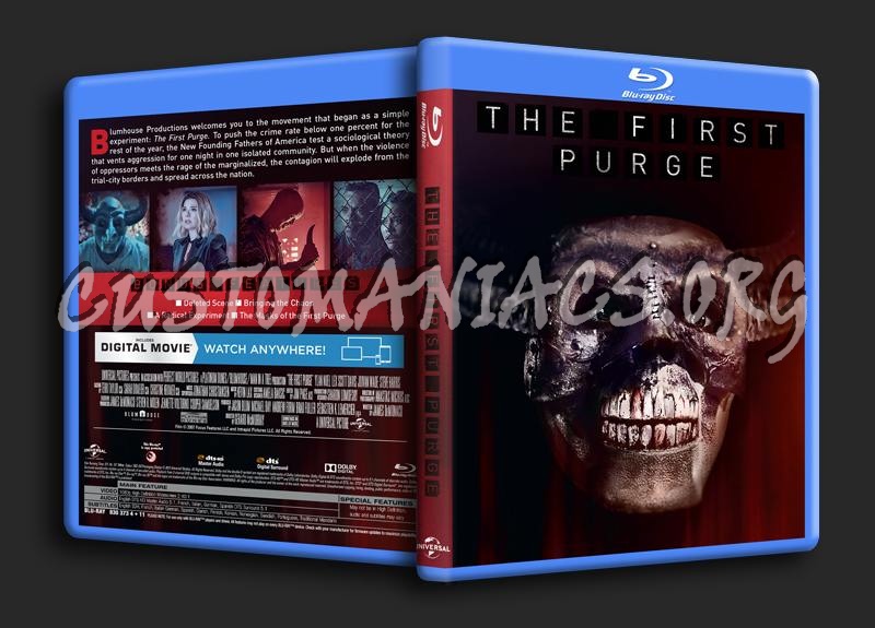 The First Purge blu-ray cover